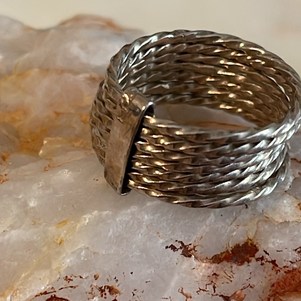 Sterling Silver Multi- Layer Ring - image 6